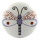 White Base Bee Ceramic Wine Stopper